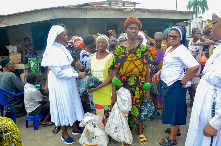 Spreading Hope: HFIPs Delivers Lifeline Food Support to Families in Oguta