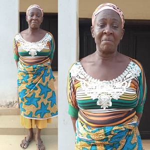 mrs j odion has three adult daughters who were born blind